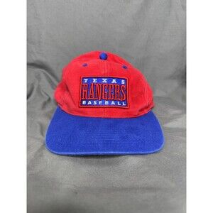 Vintage Texas Rangers Snapback Hat 90s Twins Enterprise MLB Genuine Merchandise